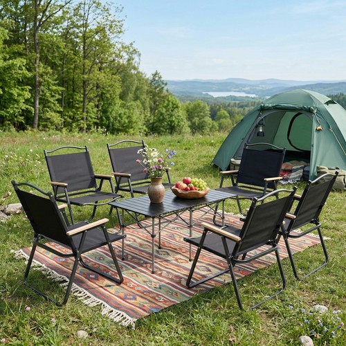 Camping table and - camping, set