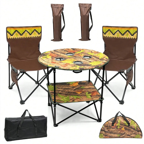 3pc foldable camping table - foldable,