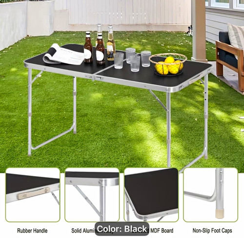 Foldable camping table 4 - table, &