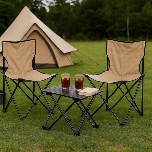 Folding camping set - 2, chairs