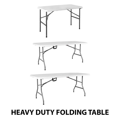 6ft folding table - 4, heavy