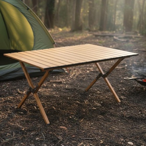 Camping table and chairs - camping,