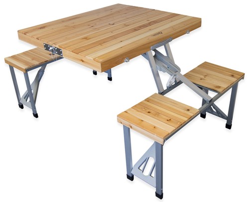 Andes wooden folding - wooden, portable