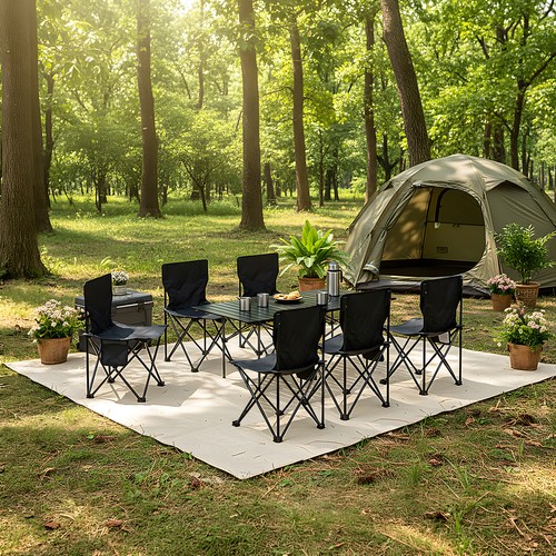 Folding aluminium camping - folding,