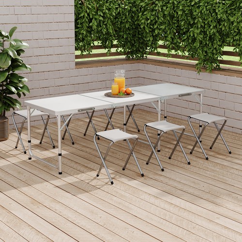 Folding camping table - folding,