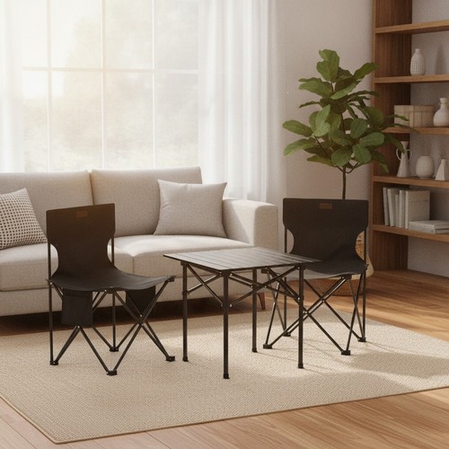 Foldable camping table - table, set