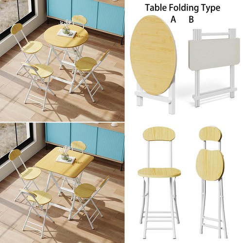 Folding kitchen table chairs - folding,
