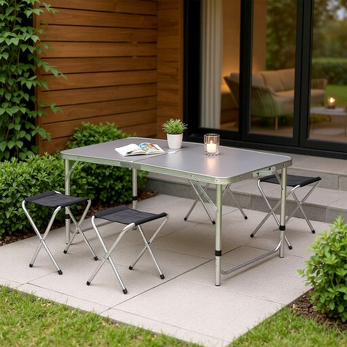 Foldable aluminium camping - aluminium,