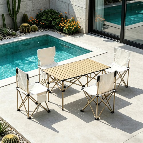 Folding camping table and - camping,