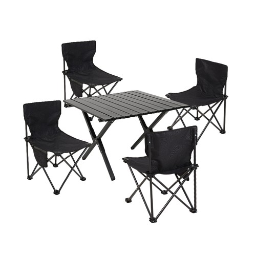 Folding camping table - folding, and