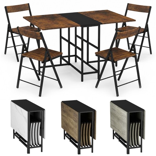 Piece folding dining - 5, table