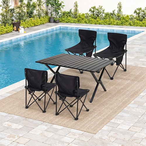 Folding camping table and - folding,