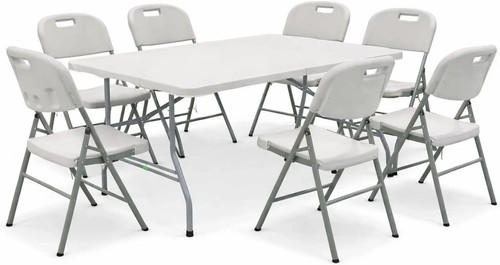 Table and chairs set camping - table,
