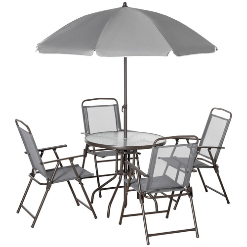 6pc patio dining set - set, with